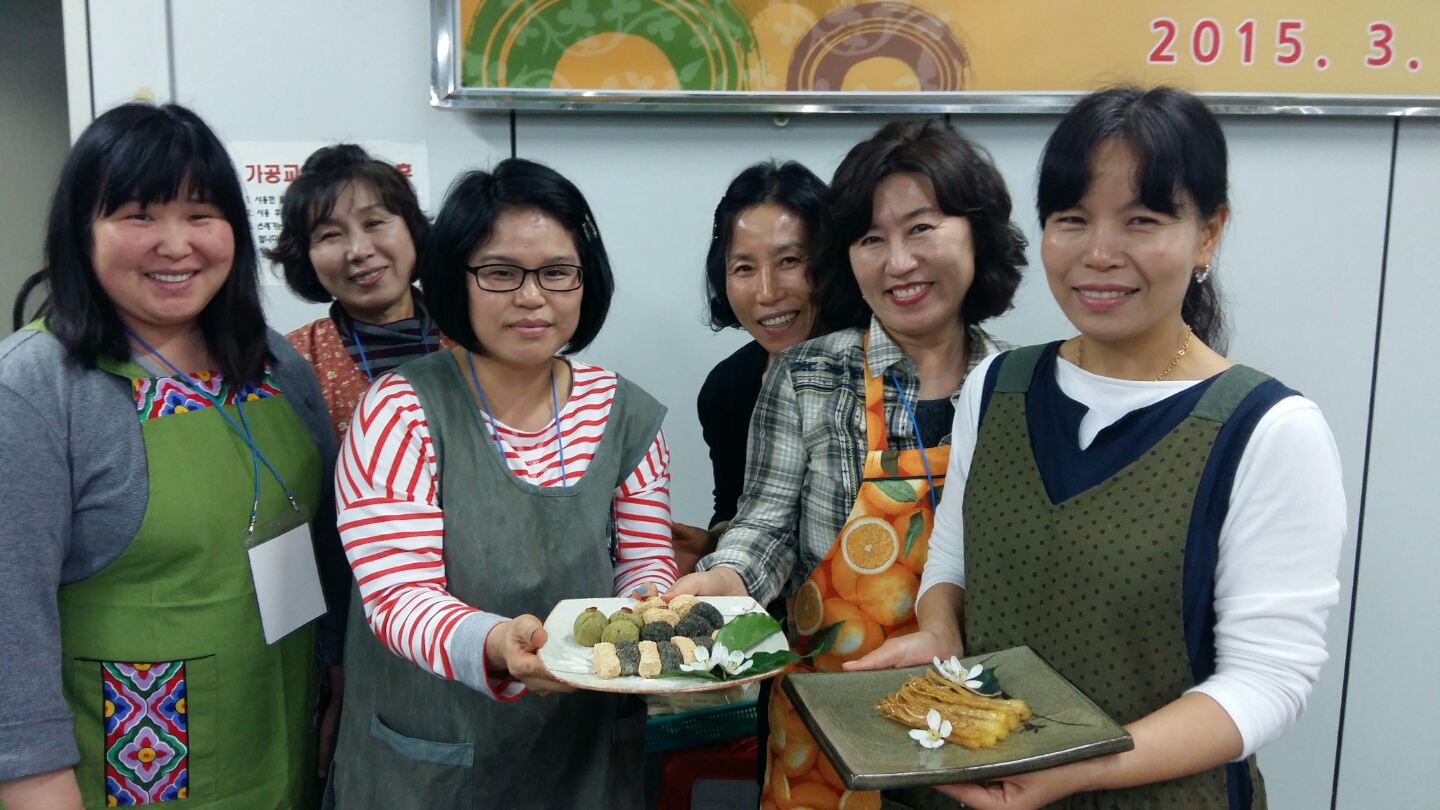 우리농산물 활용 떡한과 교육(2회차)